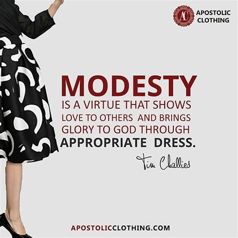 virtue of modesty in clothing